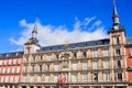 Plaza Mayor with the Casa de la PanaderÃÂ­a, Madrid, Spain Royalty Free Stock Photo