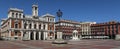 Plaza Mayor Major Square of Valladolid, Spain. Royalty Free Stock Photo