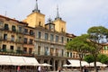Plaza Mayor and town hall, Segovia, Spain Royalty Free Stock Photo