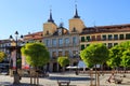 Plaza Mayor and the town hall of Segovia, Spain Royalty Free Stock Photo