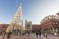 Plaza Mayor, Valladolid, Spain Royalty Free Stock Photo