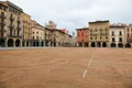 Plaza Mayor in Vic, Catalonia Royalty Free Stock Photo