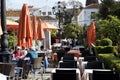 Plaza Naranja, Orange Square in Marbella on the Costa del Sol Spain