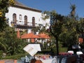 Plaza Naranja, Orange Square in Marbella on the Costa del Sol Spain