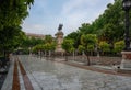Plaza Nueva Square and San Fernando Monument - Seville, Andalusia, Spain