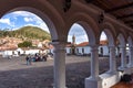 Plaza Pedro de Anzares, and colonial buildings and monastery of La Recoleta, Sucre, Bolivia