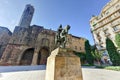 Plaza Ramon Berenguer the Great - Barcelona Royalty Free Stock Photo