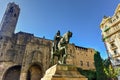 Plaza Ramon Berenguer the Great - Barcelona Royalty Free Stock Photo