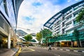 Plaza Singapura Pick up, Drop off point and Taxi Stand area, Singapore.