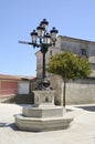 Plaza in the village of Pobra
