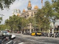 Catalunya square surround street Barcelona