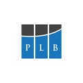 PLB letter logo design on WHITE background. PLB creative initials letter logo concept. PLB letter design.PLB letter logo design on Royalty Free Stock Photo