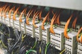 PLC Cabling Royalty Free Stock Photo