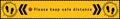 Please keep safe distance sign to help reduce the spread of covid-19 coronavirus concept. Respect physical distancing 6 feet or 2