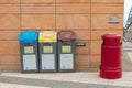 Please Recycle Bins Royalty Free Stock Photo