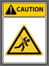 Please wear a safety harness to prevent falls from a height.