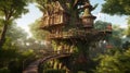 Family Haven in the Canopy: A Wholesome Treehouse Retrea