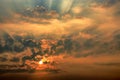 Pleasing Sunrise Cloudscape and Jesus Light