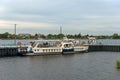 Pleasure boat at the pier