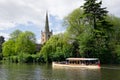 Pleasure boat on the River Avon Royalty Free Stock Photo