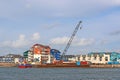 Exmouth Docks, Devon Royalty Free Stock Photo