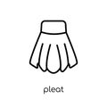 pleat icon from Sew collection.