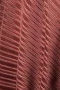 Pleated fabric drape 