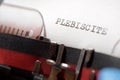 Plebiscite concept view Royalty Free Stock Photo