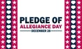 Pledge Of Allegiance Day, background design wallpaper