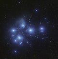 Pleiades cluster M45 in Taurus