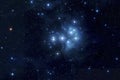 Pleiades in deep space