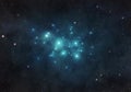 Pleiades Star Cluster Royalty Free Stock Photo