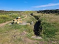 Pleinmont Batterie Dollman, Torteval, Guernsey Channel Islands Royalty Free Stock Photo