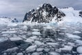 Pleneau Bay in the Lamaire Channel - Antarctica Royalty Free Stock Photo