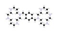 plerixafor molecule, structural chemical formula, ball-and-stick model, isolated image hematopoietic agents