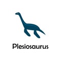 plesiosaurus illustration. Element of travel icon for mobile concept and web apps. Thin line plesiosaurus icon can be used for web