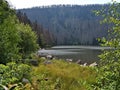 Plesne lake in Sumava