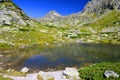 Pleso nad Skokom in Mlynicka Valley, Vysoke Tatry High Tatras, Slovakia Royalty Free Stock Photo