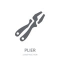 Plier icon. Trendy Plier logo concept on white background from C