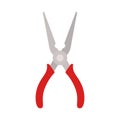 Plier tool isolated icon