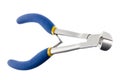 Pliers cutting metal Royalty Free Stock Photo