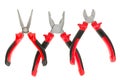 Pliers isolated on white Royalty Free Stock Photo