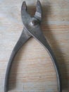 A pliers made of iron Royalty Free Stock Photo