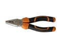 Pliers nippers on white isolated background Royalty Free Stock Photo