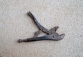 Pliers, old iron Royalty Free Stock Photo