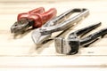 pliers, pincers, scissors Royalty Free Stock Photo