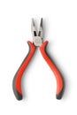 Pliers with red handles