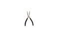 Pliers for remove the snap ring, pliers tool for removing circlips on a white background Royalty Free Stock Photo