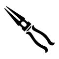 Pliers tool icon vector on trendy design Royalty Free Stock Photo