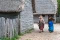 Plimoth Plantation in Plymouth, MA Royalty Free Stock Photo